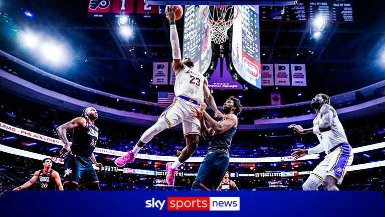 勒布朗·詹姆斯在NBA揭幕战中对阵纽约尼克斯,圣诞大战与湖人相遇